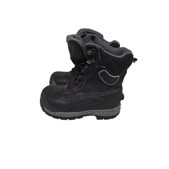 DAKOTA Women's 8905 Composite Toe Composite Plate Winter Safety Boots Black 6M - Picture 5 of 7